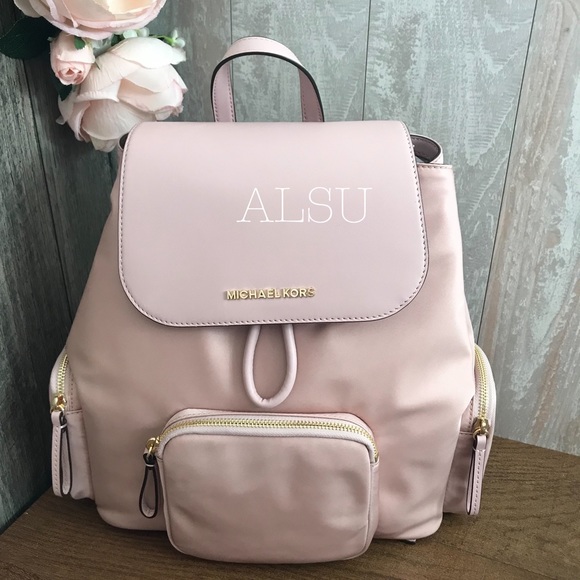 Michael Kors Handbags - Michael Kors Large Cargo Backpack Blossom Rose W
